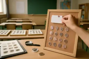 Come si organizza una mostra di monete scolastica? Il dettaglio trascurato che fa la differenza