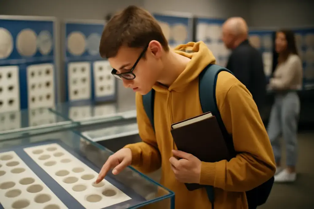 Partecipare a una mostra numismatica per studenti: vantaggi educativi da sfruttare subito
