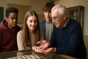 Chi ha donato la moneta più antica alla collezione della scuola? Scopri la storia e il gesto che ha unito la comunità