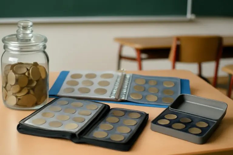 Quali contenitori usare per conservare le monete in classe? Il materiale che protegge davvero la tua collezione