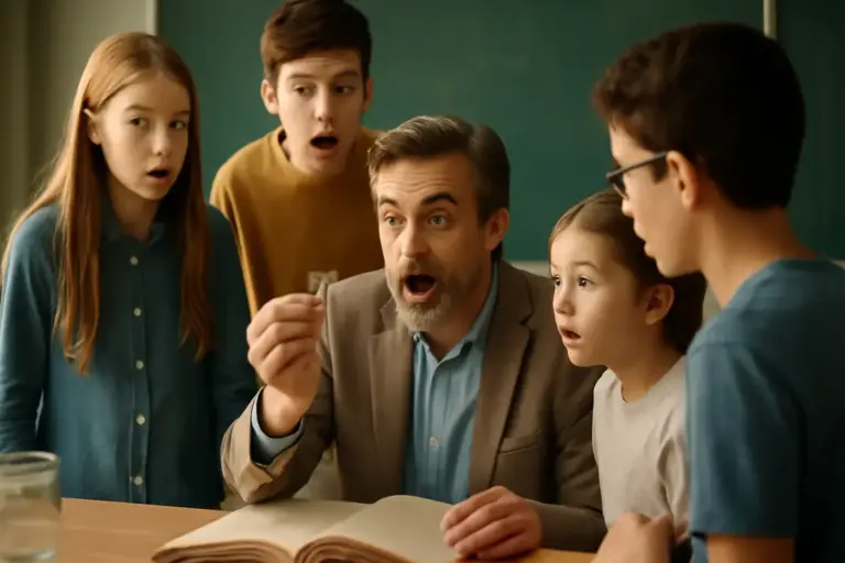 Qual è la storia nascosta dietro la prima moneta raccolta in classe? Un racconto che stupisce docenti e studenti